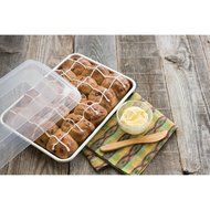 Nordic Ware Natural Aluminum Commercial Large Classic Cookie Sheet N25