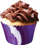Cupcake Creations Pink Zebra Cupcake Holders, 2-Inch, 32 Count N6