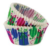 Cupcake Creations Pink Zebra Cupcake Holders, 2-Inch, 32 Count N7