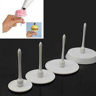 DUOMI 4pcs Cake Cupcake Stand Icing Cream Flower Nails Sugarcraft Decorating Tool N2