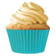 Quarterfold &amp; Dots Premium Greaseproof Cupcake Liners No Muffin Pan Needed Cupcakes Papers 64 Count - Gold, White N18