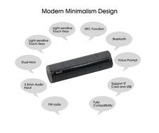 Hysada Bluetooth Speakers, Portable Wireless Speaker, Bass Sound Box, 3D stereo sound microphone for Outdoor/Indoor... N2