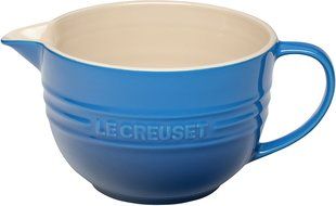 Le Creuset Stoneware 2-Quart Batter Bowl, White N2
