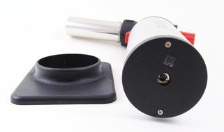 Inflame Butane Cooking Torch with Fuel Gauge for Home and Culinary Chefs. Blowtorch for Soldering, Brazing, Jewelry... N13