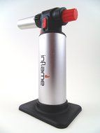 Inflame Butane Cooking Torch with Fuel Gauge for Home and Culinary Chefs. Blowtorch for Soldering, Brazing, Jewelry... N15