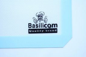 Luxury Silicone Baking Mat Half Sheet - Non Stick Cookie Sheets Professional Grade, Basilicom Quality Brand. N5
