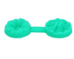 niceeshop(TM) 2 Cavity Flower Silicone Cookie Buiscuit Baking Molds Fondant Cake Decoration Tool ,Random Color