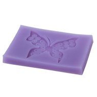niceeshop(TM) 2 Cavity Flower Silicone Cookie Buiscuit Baking Molds Fondant Cake Decoration Tool ,Random Color N16