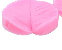 niceeshop(TM) 2 Cavity Flower Silicone Cookie Buiscuit Baking Molds Fondant Cake Decoration Tool ,Random Color N24
