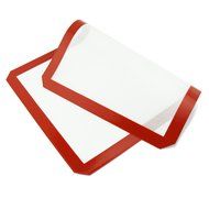 New Star Foodservice 36657 Commercial Grade Silicone Baking Mat Non Stick Pan Liner, 14-Inch by 20-Inch, 2/3 Size N2