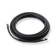 Cable Matters 3-Pack, CL2 In-Wall Rated (CM) Quad Shielded RG6 Coaxial Patch Cable in Black 3 Feet N5
