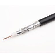 Cable Matters 3-Pack, CL2 In-Wall Rated (CM) Quad Shielded RG6 Coaxial Patch Cable in Black 3 Feet N7