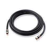 Cable Matters 3-Pack, CL2 In-Wall Rated (CM) Quad Shielded RG6 Coaxial Patch Cable in Black 3 Feet N10