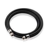 Cable Matters 3-Pack, CL2 In-Wall Rated (CM) Quad Shielded RG6 Coaxial Patch Cable in Black 3 Feet N11