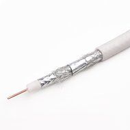 Cable Matters 3-Pack, CL2 In-Wall Rated (CM) Quad Shielded RG6 Coaxial Patch Cable in Black 3 Feet N17