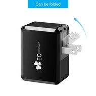 EC Technology 4A 3 port 20W USB Wall Charger with Auto IC (Foldable Plug) adapter for iPhone SE/6s/6/6 Plus, iPad... N17