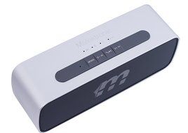 Malektronic Malibu Elite Bluetooth Speaker - Platinum Silver