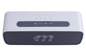 Malektronic Malibu Elite Bluetooth Speaker - Platinum Silver N2