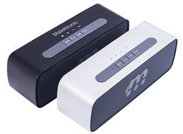 Malektronic Malibu Elite Bluetooth Speaker - Platinum Silver N5