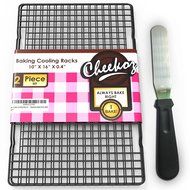 Premium Quality Cooling Rack for Baking Set of 2 Included - Non Stick Wire Pan Strong Durable &amp; Heavy Duty Commercial...