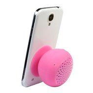 Sunbeauty&reg; Waterproof Mini Mushroom Wireless Bluetooth Speaker (pink) N3