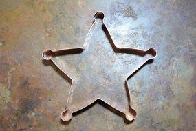 Sheriff Badge Cookie Cutter N4