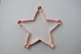Sheriff Badge Cookie Cutter N5
