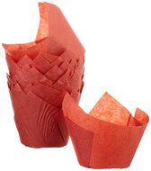 Regency Tulip Baking Cups, Red, standard, 24 count
