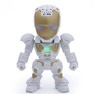 RiderTech New Iron Man Wireless Bluetooth Speaker C-89 Mini Portable Children Style LED Light Speakers Stereo... N3