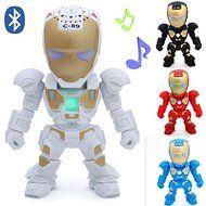 RiderTech New Iron Man Wireless Bluetooth Speaker C-89 Mini Portable Children Style LED Light Speakers Stereo... N5