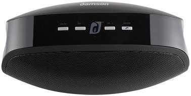 Damson Audio Vulcan Portable Wireless Bluetooth Speaker Strong Bass Stereo Sound 4 Drivers - Black N3