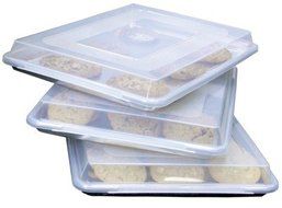 18 X 13 Jelly Roll Half Size Cookie Sheet Pan and Cover N4