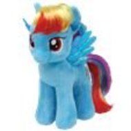 6" Ty My Little Pony Rainbow Dash Stuffed Animal Plush Doll Toy -1141005