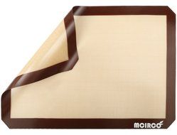 Silicone Baking Mat, MCIRCO Silicone Baking Mat Set of 2 Nonstick Baking Mat Half Sheet (11 5/8&quot; x 16 1/2&quot;) Professional... N2