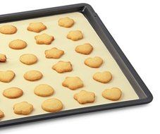Zenker 43558 "Candy" Of Silicone Cookie Sheet, Creme, 12.60" x 14.17" N2