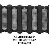 Wireless Portable Bluetooth Water Resistant Speaker 3.0 with Enhanced Bass and Built In Microphone - Perfect to... N8