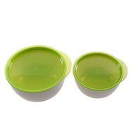 OXO Tot Small &amp; Large Bowl Set with Snap On Lids - Green N4