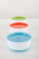OXO Tot Small &amp; Large Bowl Set with Snap On Lids - Green N8