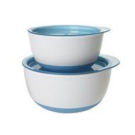 OXO Tot Small &amp; Large Bowl Set with Snap On Lids - Green N11