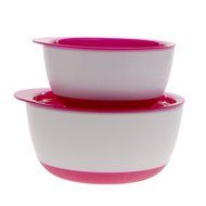 OXO Tot Small &amp; Large Bowl Set with Snap On Lids - Green N20