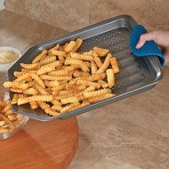 Chefs Nonstick French Fry Baking Sheet 15 Inch, Gray
