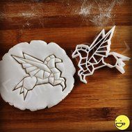Origami Pegasus Cookie Cutter