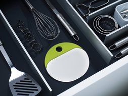 Joseph Joseph Dough Cutter/Chopper and Bowl Scraper Duo Bake, White N8