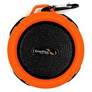 Enerplex Mini Portable Outdoor Spear, Waterproof, Highly Portable, Beautiful Rugged Design, Blootooth, Orange