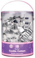 Wilton 2308-1134 Spring 18 Piece Metal Cookie Cutter Set