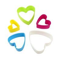 Cookie Cutters, MCIRCO Circle Cookie Cutter Set Multi-size Two-sided Round Cookie Cutters Biscuit Cutter Set Multi-color... N11