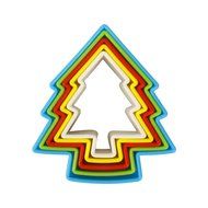 Cookie Cutters, MCIRCO Circle Cookie Cutter Set Multi-size Two-sided Round Cookie Cutters Biscuit Cutter Set Multi-color... N13