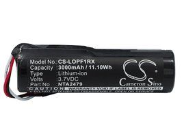 Cameron Sino 3000mAh / 11.10Wh Battery Compatible With Logitech Pure-Fi Anywhere Speaker 1st, MM50