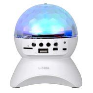 Wireless Bluetooth Speaker 3W LED Multi Changing Color Crtstal Stage Light Bluetooth Speaker + EDR RGB LED Light...