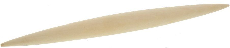 French Style Rolling Pin - Bamboo Knitting Pin - 13.5 Inch Tapered Rolling Pin